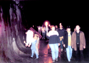 Fackeltour in Action